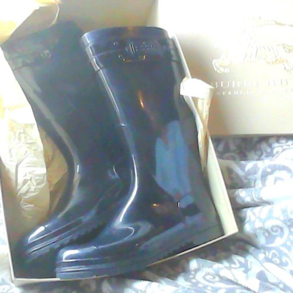 Burberry Rubber Rain Boots - Picture 3 of 3